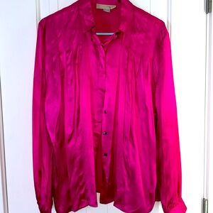 Evan Picone size 14–100% silk